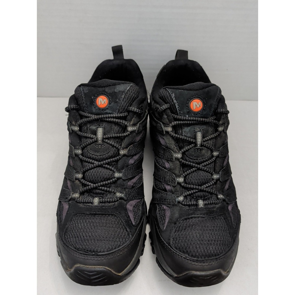 Merrell Men's Moab 3 Hiking Shoes Black Night Vibram Soles Sz 10.5 J035875 - Picture 2 of 9